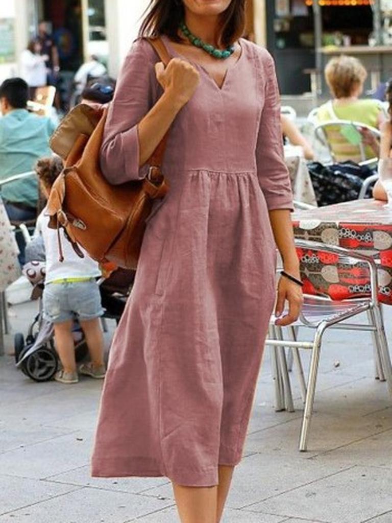 Womens  Fashion Hot Selling  Fall/Winter Loose Plus Size Oversized Dress