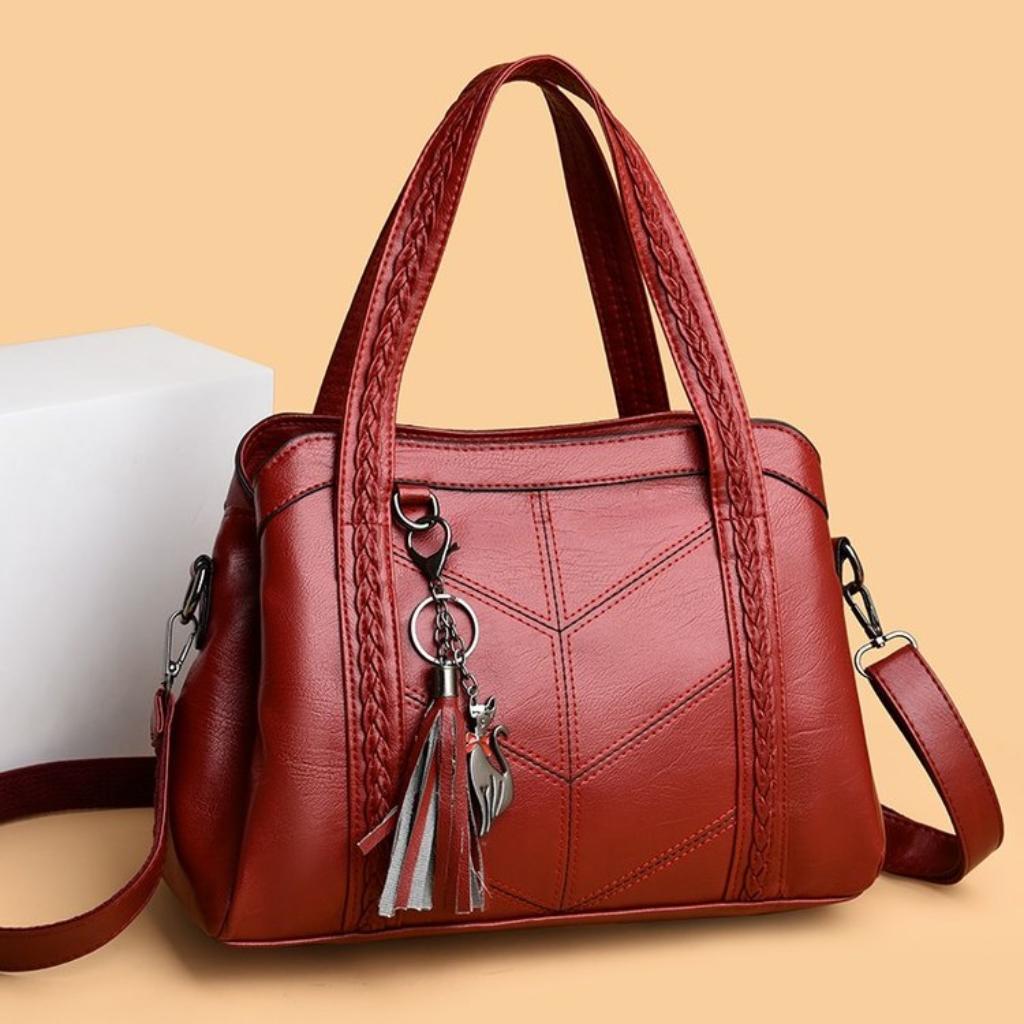 Handbag Women PU Detachable Shoulder Strap Office Daily