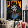 Rap Singer MF DOOM Printed Large Wall Tapestry Hanging Tarot Hippie Wall Rugs Dorm Home Decor