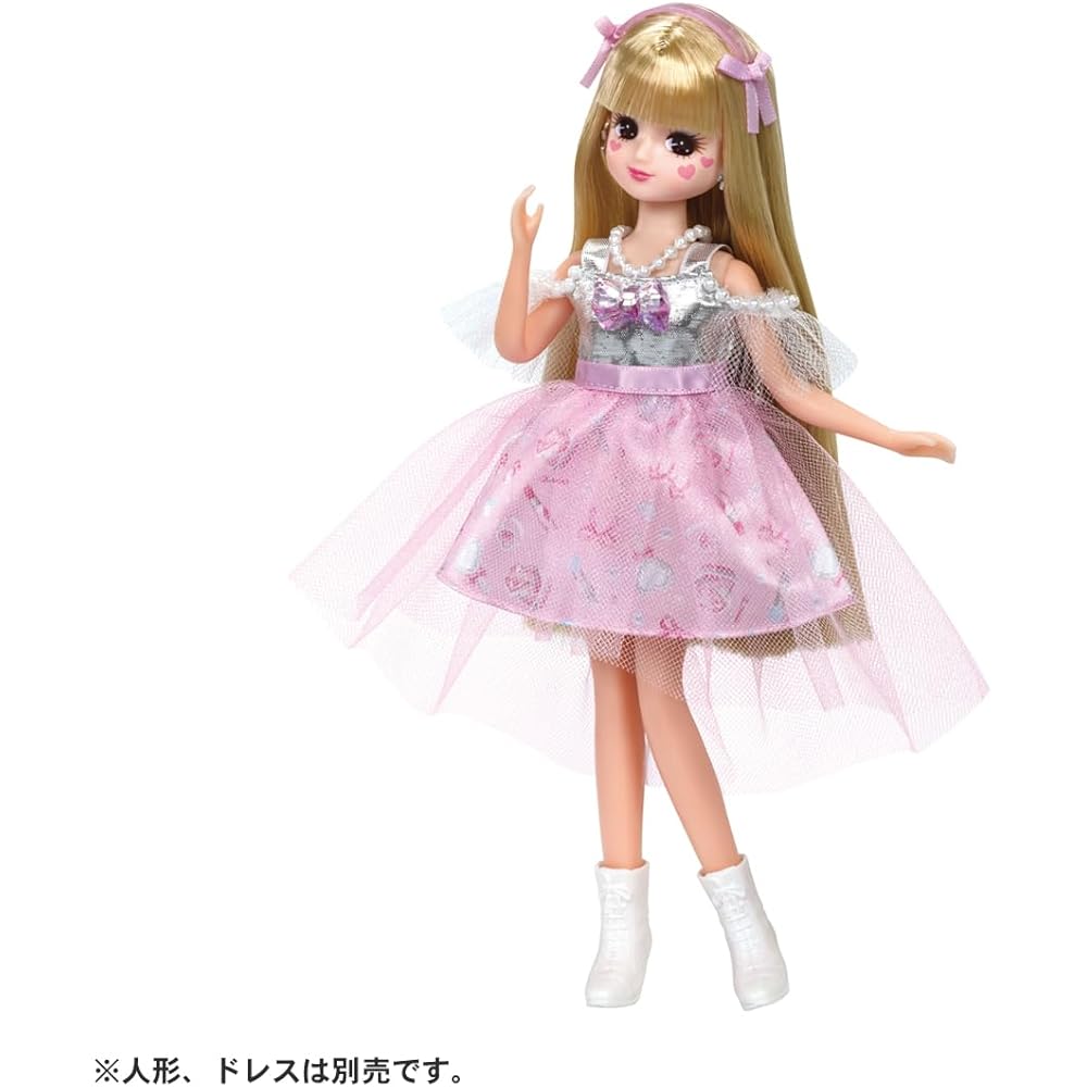 Takara Tomy Licca-chan LG-06 Makeup Pen Set Dress-Up Toy for Pretend Play Ages 5 and Up