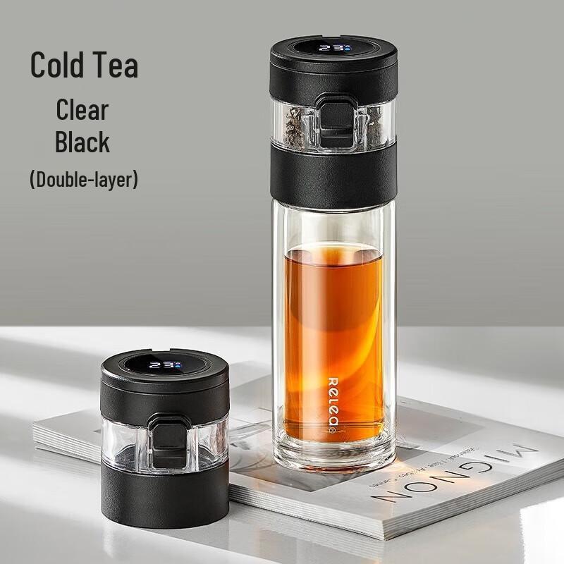 Wushengwu Smart Double-Wall Glass Tea Infuser