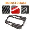 Carbon Fiber Console Gear Shift Panel Trim Cover For Honda CR-V CRV 2007-2011