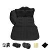 Foldable Inflatable Car Mattress for Comfortable Sleep with builts in Pillows and Cup Holders Ideal for Road and Camping Adventures