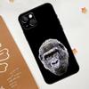 Monkey Gorilla Ape Baby Case For iPhone 12 11 13 14 15 16 Pro Max XS X XR Plus 2021 13 12 Mini Fundas