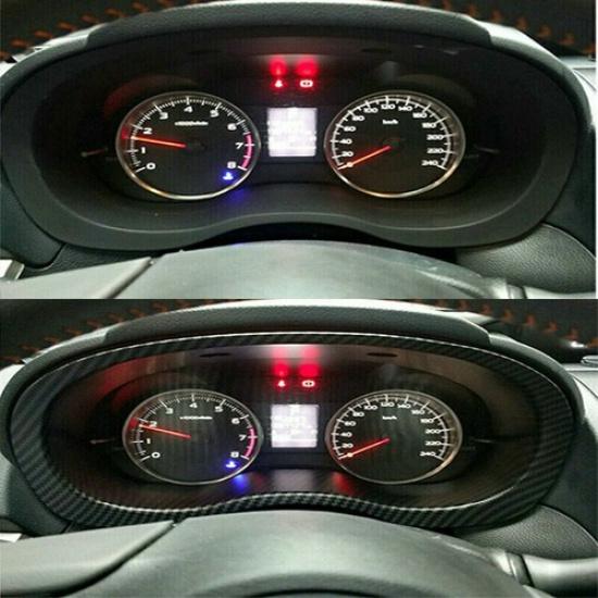 For 2015 2016-2019 Subaru WRX / WRX STI Carbon Fiber Dashboard Meter Frame Cover