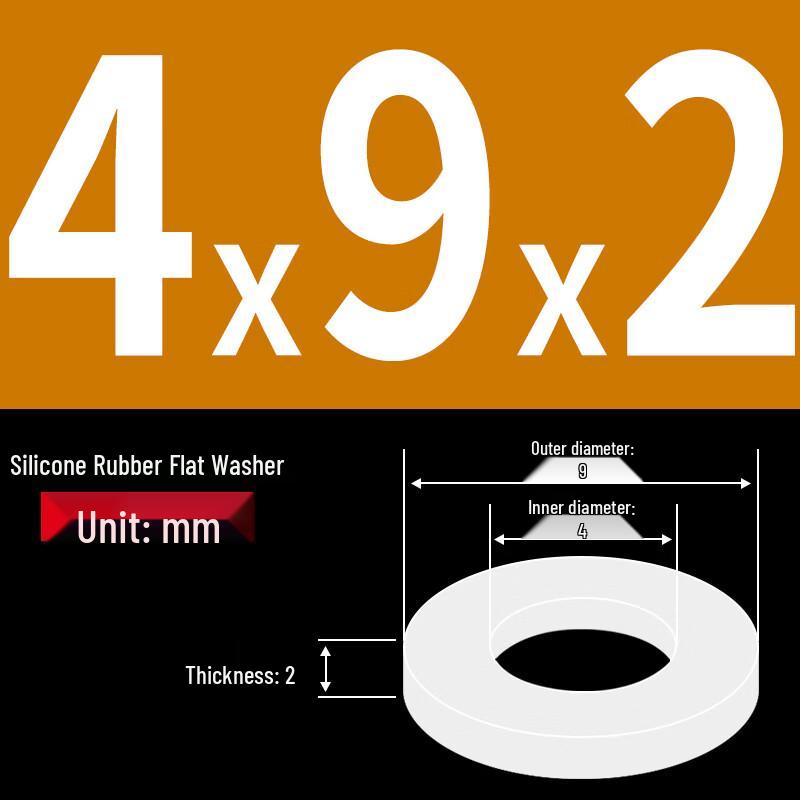 Rubber Flat Washer Seal Set