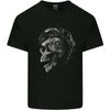 Punk Rock Skull With Tattoos Skull Music Unisexs Light Cotton TShirt