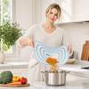 Large Flexible Frosted Plastic Cutting Board for Kitchen, Transparent Prep Surface