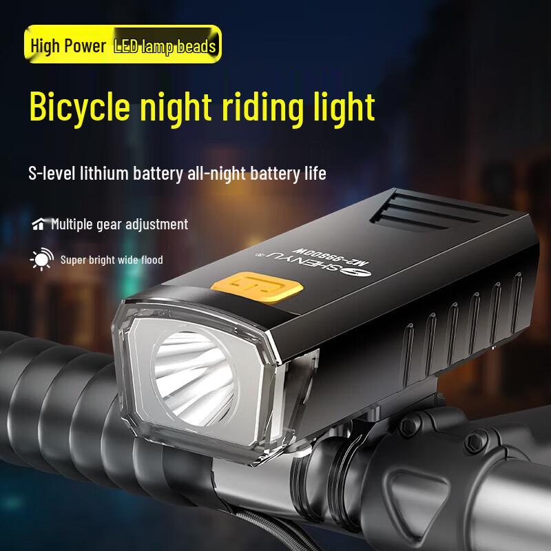SHENYU LED USB-C Rechargeable Bike Light