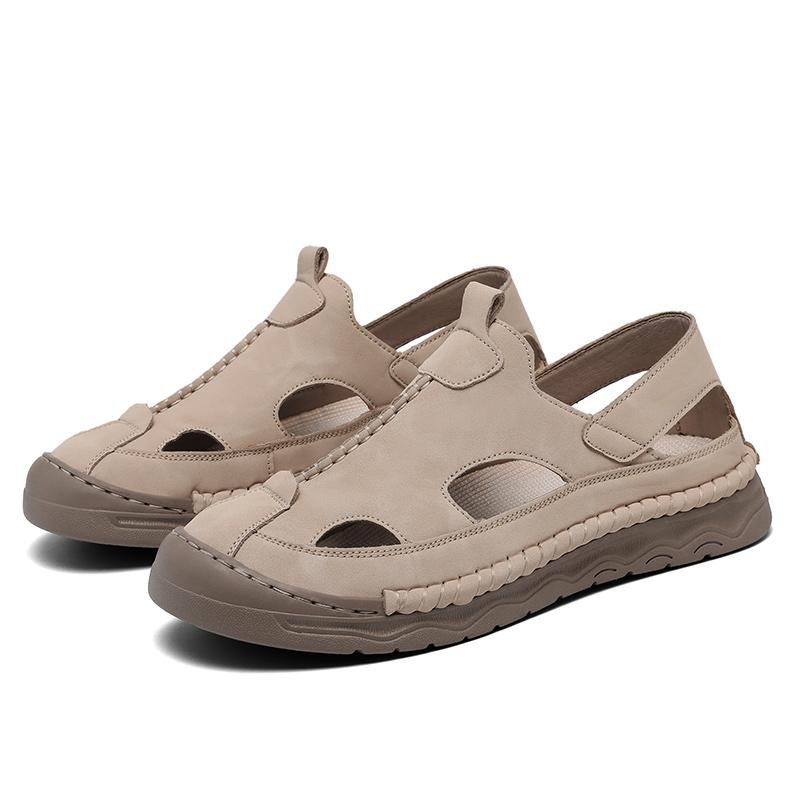 Fashion Summer Breathable Casual Shoes Lightweight Non-slip Beach Hollow Out Sandals Man Platform Sandals Trendy Designer Men Sandals