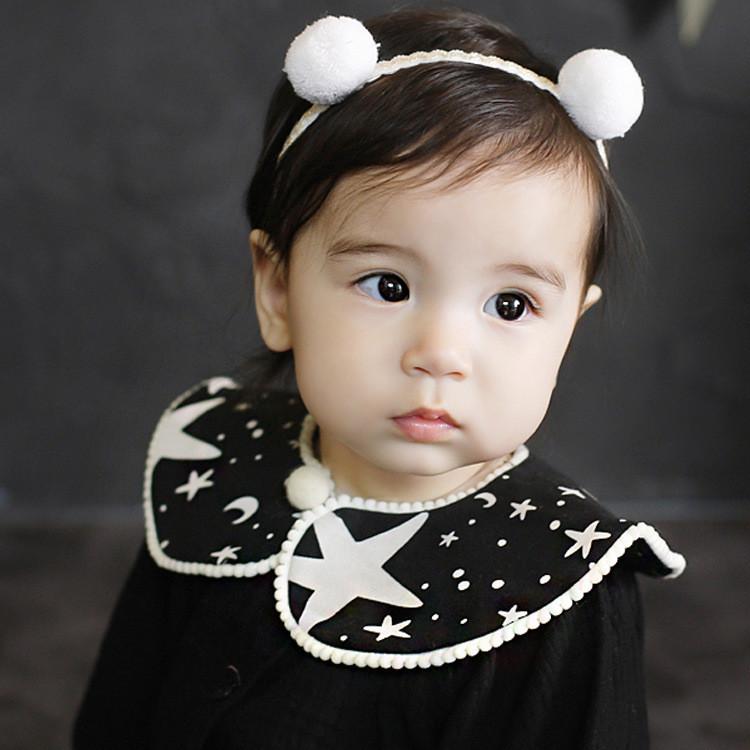 Kawaii Flower Headband Rabbit Ears Turban Headband Baby Girls Kids Hair Bows Head Bands Accessories for Children Headdress