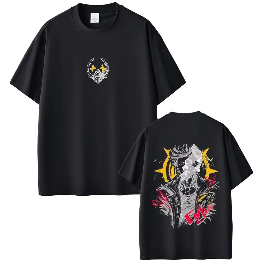 Anime YuYu Hakusho Hiei Graphic T Shirts Men Women Casual Oversized Short Sleeve T-shirt Male Cartoon Manga Streetwear S
