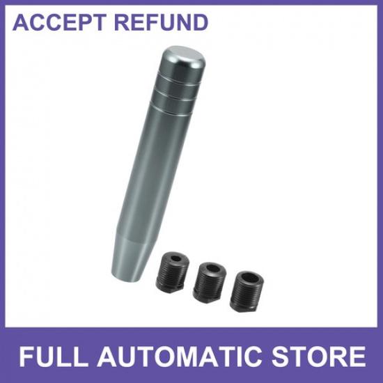 

1 Set 18cm Automatic Manual Shift Knob W 3 Adapter Aluminum Alloy Universal