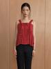 GANISONG Seaweed Blouse_Red