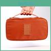 Modern Minimalist Oxford Cube-shaped Bra Underwear Travel Storage Bag Portable Cosmetic Pouch