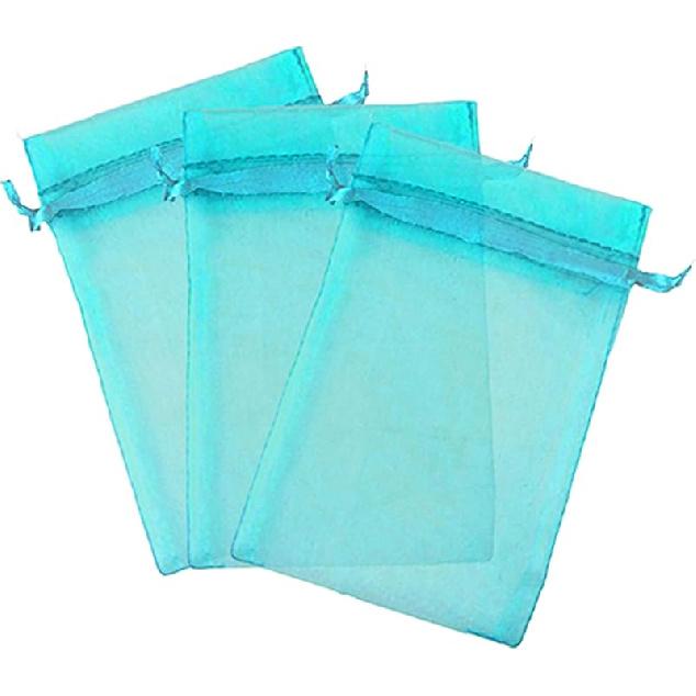 150 Pcs Gold 2x3 Sheer Drawstring Organza Jewelry Pouches Wedding Party Favor Gift Bags Candy Bags