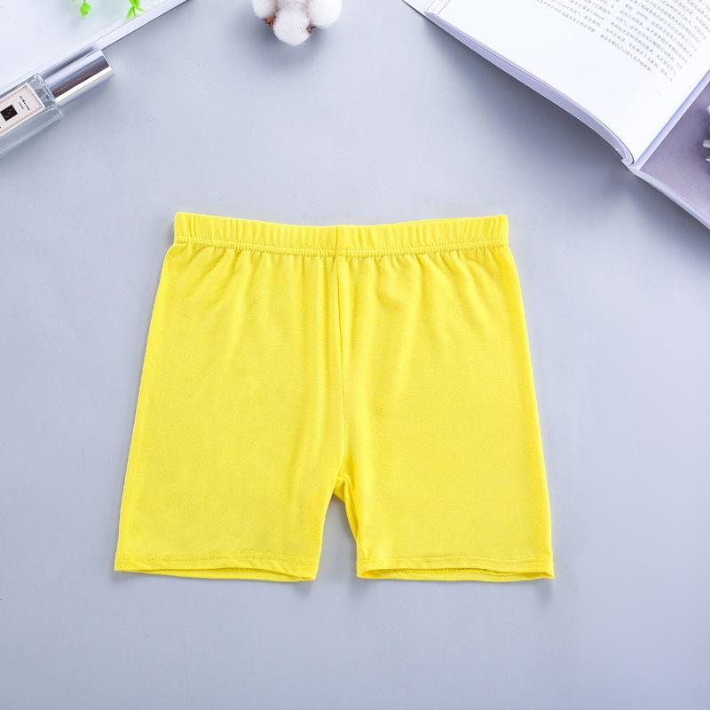 Letní kalhotky v barvě cukrovinek pro teenagery, dětské kraťasy z modální bavlny, dětské dívčí boxerky