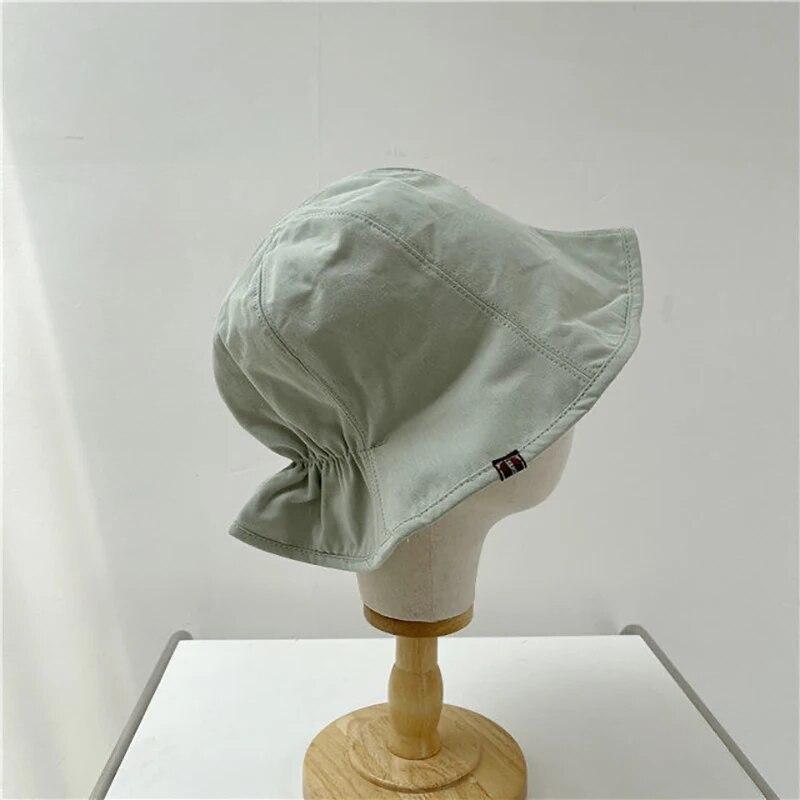 Wide Brim Sun Hats For Women Panama Foldable Wrinkle Bucket Hat Summer Sun Protection Visors Caps Outdoor Beach Fisherman Caps