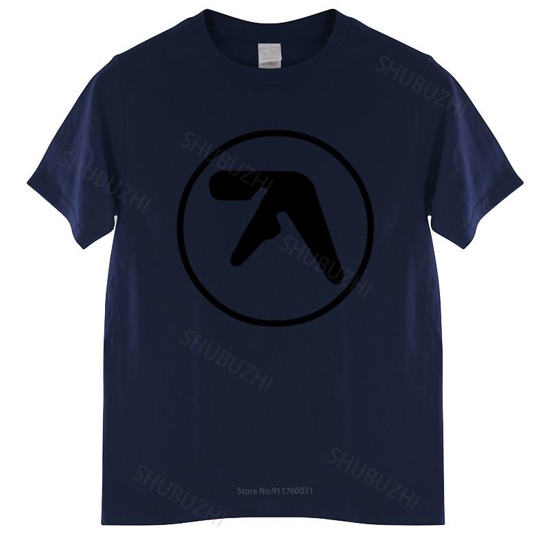 Homme t shirt summer Unisex tshirt Aphex Twin Vintage Logo White TShirt brand top tees unisex teeshirt drop shipping S