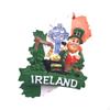 European 3D Fridge Sticker Travel Souvenir Ornament Kitchen Accessories Wall Stickers