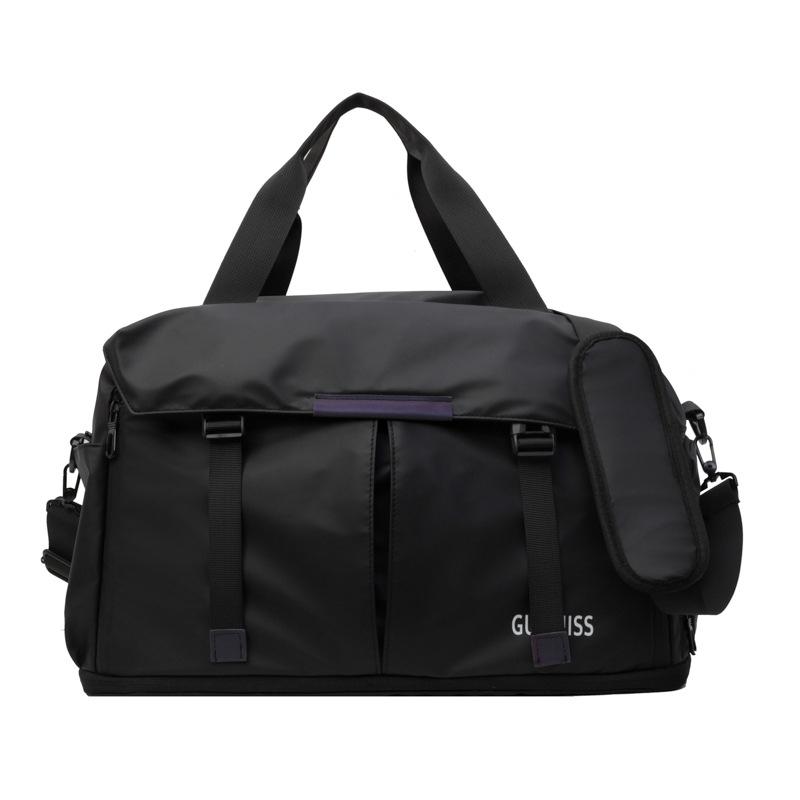 Men and Women's Fashionable Expandable Shoe Bin Handbag Travel Bag Dry Wet Separation Fitness Yoga Bag Can Be Used To Pull Rod