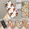 Bakery Croissant Phone Case for Samsung Galaxy Note 10 Pro S26 Ultra S23 S24 FE S25 S21 S22 PLUS Shockproof Cove