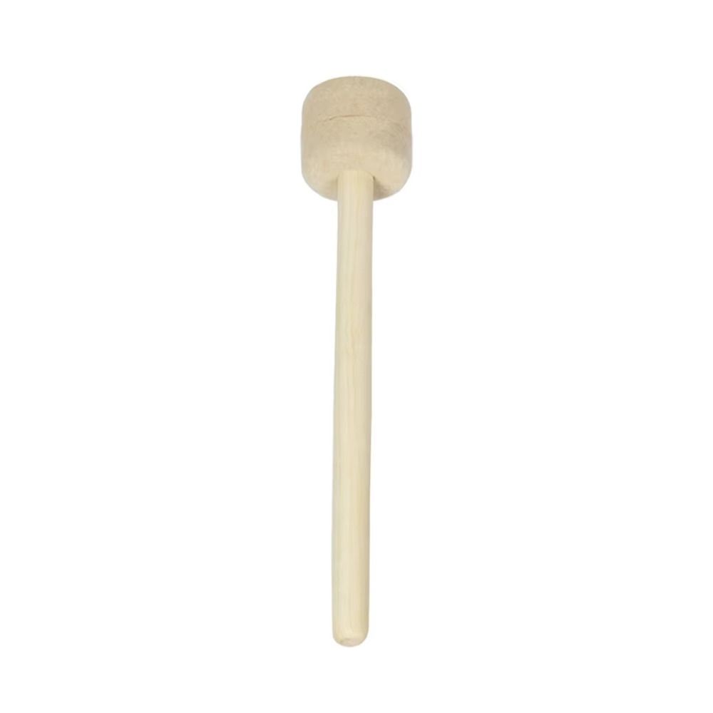 1pc Wood Handle Drum Wooden Mallet Wool Felt Head Wooden Drum Hammer Drum Sticks Percussion Part