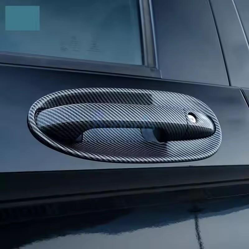 For Mercedes Benz Vito W447 V-Class 2014 2015 2016 2017- ABS Glossy Black Door Handle Cover Bowl Frame Trims Car Accessories