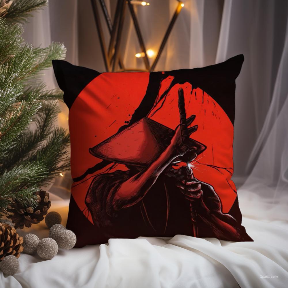 N-Ninja S-Scroll Game Cushion Cover Premium Comfort Reversible Pillow Cove -Two In One Design for Any Room & Car Interior