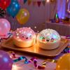 Glitter Dumpling Squishy Pinch Simulation Mysterious Dumplings Soft Slow Rebound Decompress Office Home Decoration Creative Gift