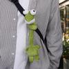 White Color Long Neck Animal Plush Pendant Cute Style Cartoon Plush Pendant  Gift For Girls