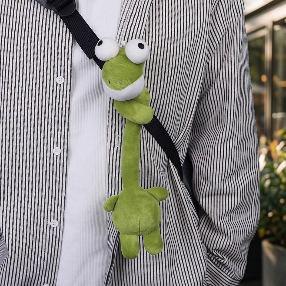 White Color Long Neck Animal Plush Pendant Cute Style Cartoon Plush Pendant Gift For Girls