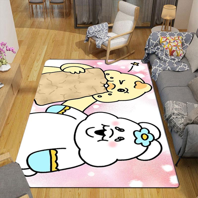 Cute Cartoon Style Rug Floor Mat for Living Room or Bedroom Soft and Comfortable Carpet a Gift for Birthday and Holiday.ZFF0913243