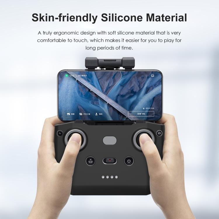 PULUZ Shockproof Anti-scratch Silicone Case For DJI Neo / Mini 3 / 3 Pro / Mavic 3 / Air 2S / Mini 2 RC-N2 / RC-N1 / RC-N3 Remote Control