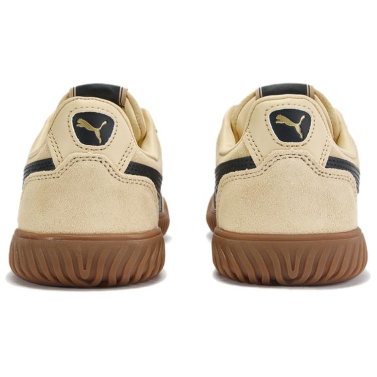 Puma Club Kayzer Sd Retro Lässige Rutschfeste Low-Top-Sneaker Unisex-Sneaker Braun 402606-03