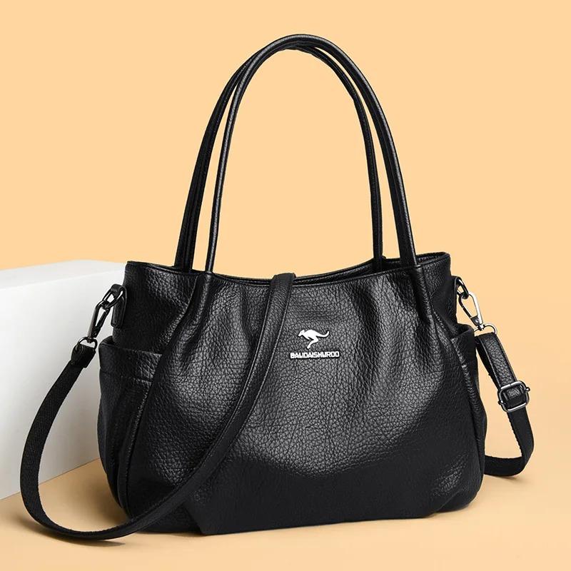 Luxury Women Tote Handbags High-capacity PU Leather Ladies Shoulder Bags High Quality Female Top Handle Messenger Crossbody Bags