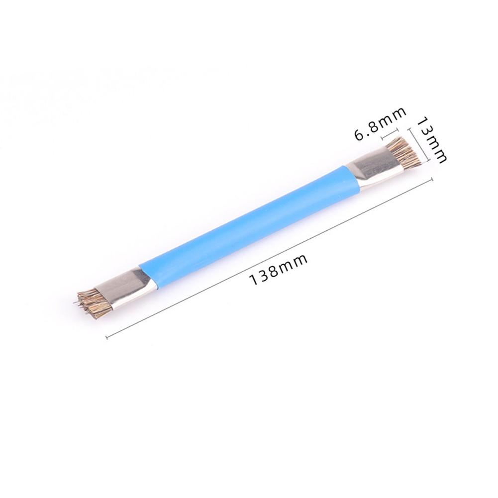 

Щетка для чистки печатных плат, набор инструментов для ремонта с двойной головкой синий