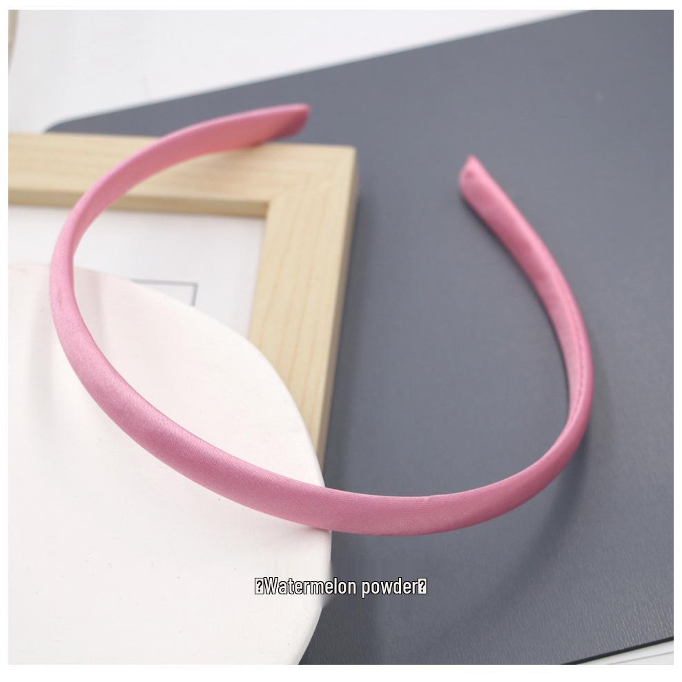 

Конфетный цвет 1 см Детская повязка на голову с зубчатой пряжкой - Сделай сам Ручной работы Базовый аксессуар для волос