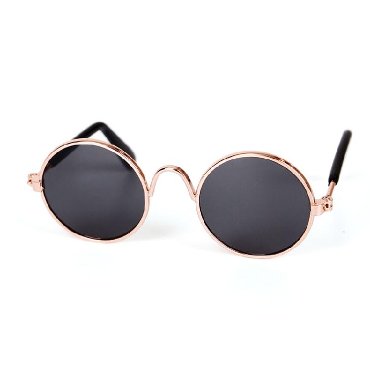 Pet Sunglasses Retro Dogs Round Sunglass Cosplays Accessory for Cats Small Dogs
