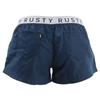 Rusty Board Simple for Marine Sports and Size Size L Women's Shorts, Design, Leisure, 938400, Navy,