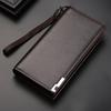 Men's Wallet, Wallet, Anti-theft Brush, Anti-degaussing Long Zipper, Multi-layer Multi-card Position, Business Wallet, Card Bag.