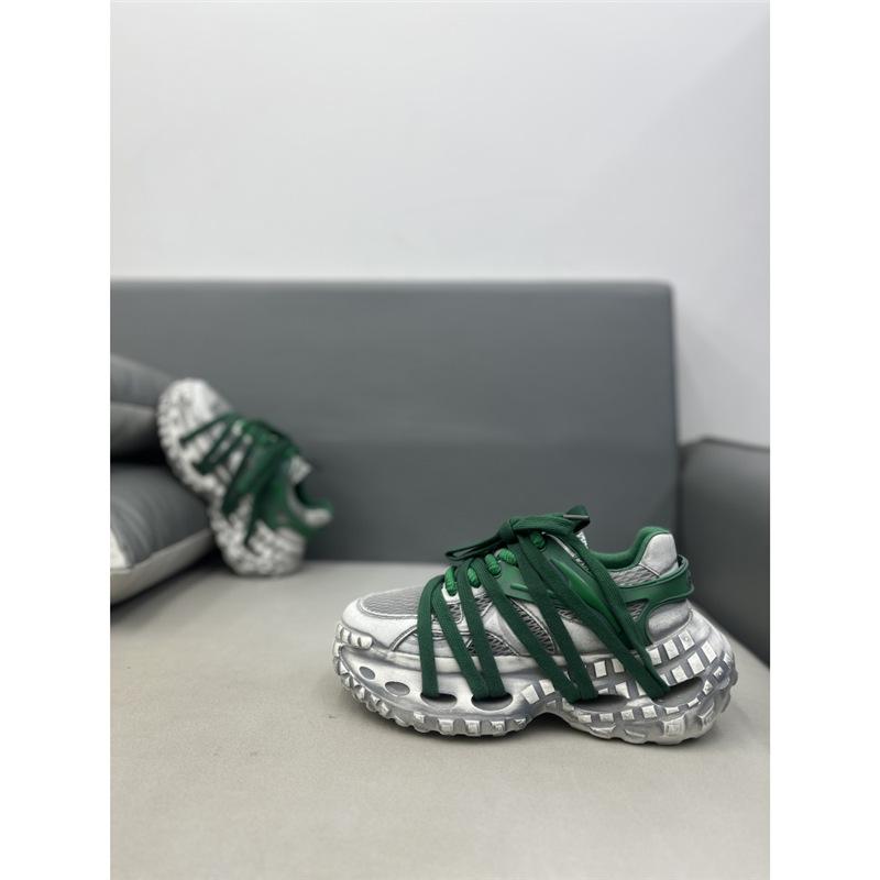 Sommer neue dicke Sohle bequeme und atmungsaktive Netz-High-Top-Dad-Schuhe dl