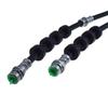 Car Pair Front Brake Hose Fit For 2008-12 Ford Escape 08-11 Mazda Tribute Mercury Mariner H621031 8L8Z2078B 9L8Z2078A BL8Z2078A