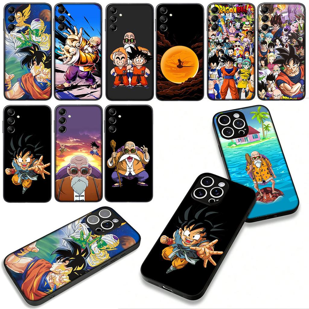 Cover Master Roshi Dragon Gokus Ball Kame Sennin for Apple iPhone 16 15 14 Plus 13 12 Mini 17 Pro Max + ProMax 16E Air 15+ Case
