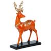 Charmante Hirschfiguren – Stehender Hiran, Elegante, von Wildtieren inspirierte Dekoration für Wohnzimmer & Büros, Ideal für Weihnachten
