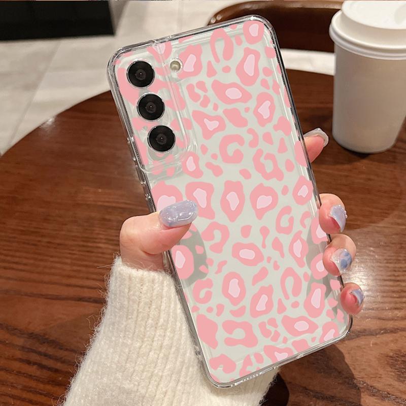 Striped Pattern Clear Phone Case For Samsung Galaxy S26 S25 S24 S23 Ultra S26 S22 Plus S24 S21 FE S25 Edge Silicone Soft Cover