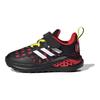 adidas Marvel X  Adventures Fortarun Superhero Durable Low-Top Sports Casual Shoes Baby Sneakers Black Red H68114