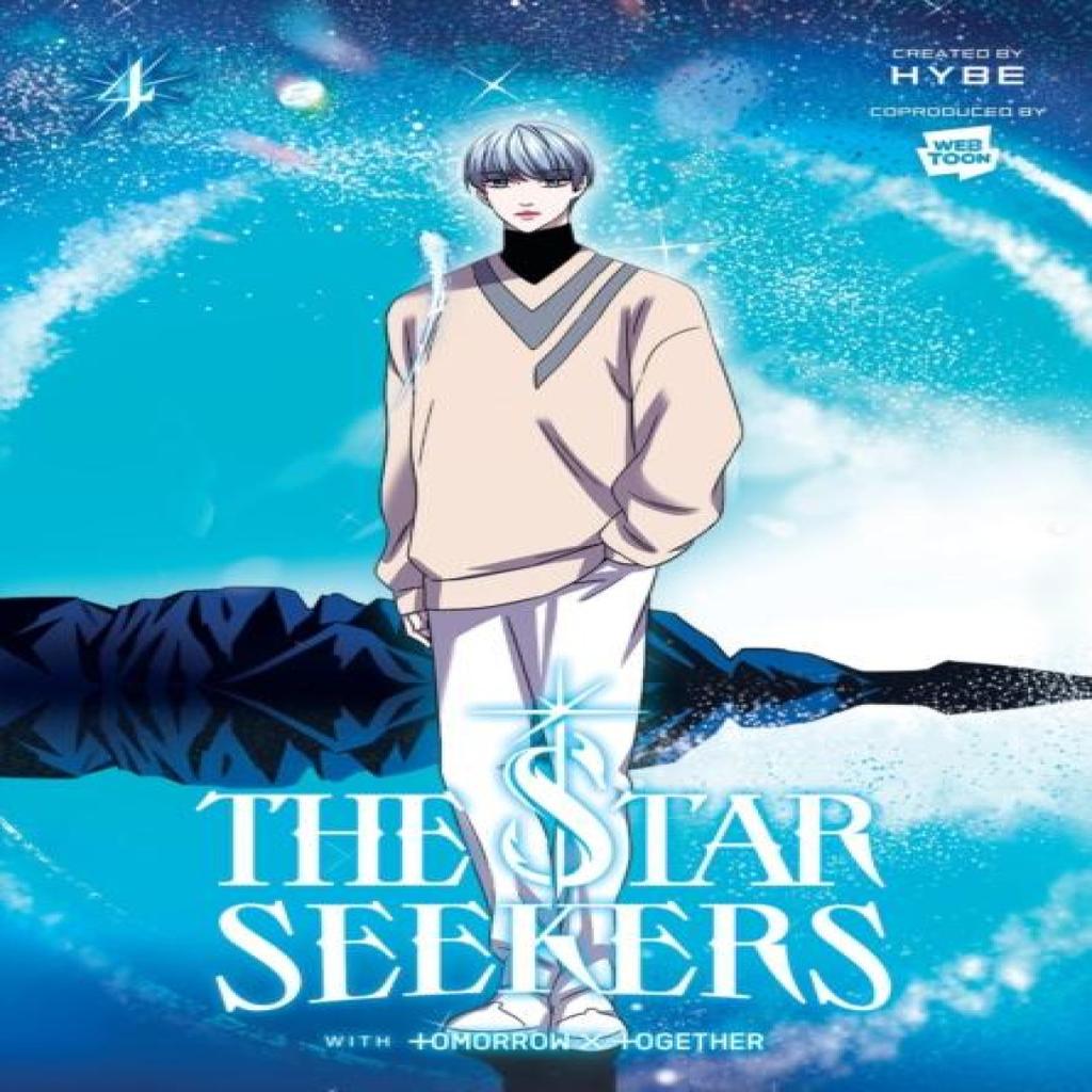 THE STAR SEEKERS Vol. 4 Comic by TOMORROW X TOGETHER Paperback Book 9798400900679