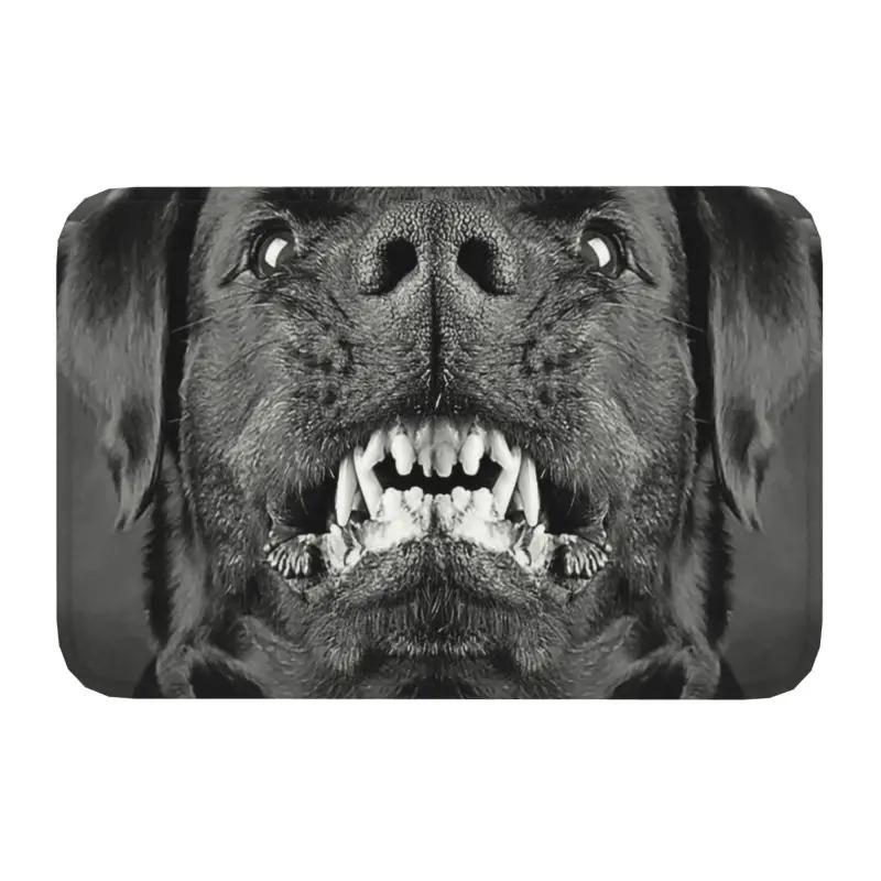 Rottweiler Dog Door Mat Bathroom Kitchen Anti-Slip Floor Rugs Pet Animal Outdoor Doormat Living Room Entrance Carpets Footpad