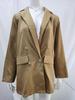 Women's European & American Style Lapel Cardigan Suit Jacket